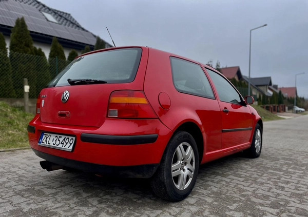 Volkswagen Golf cena 3499 przebieg: 249000, rok produkcji 1998 z Łobez małe 79